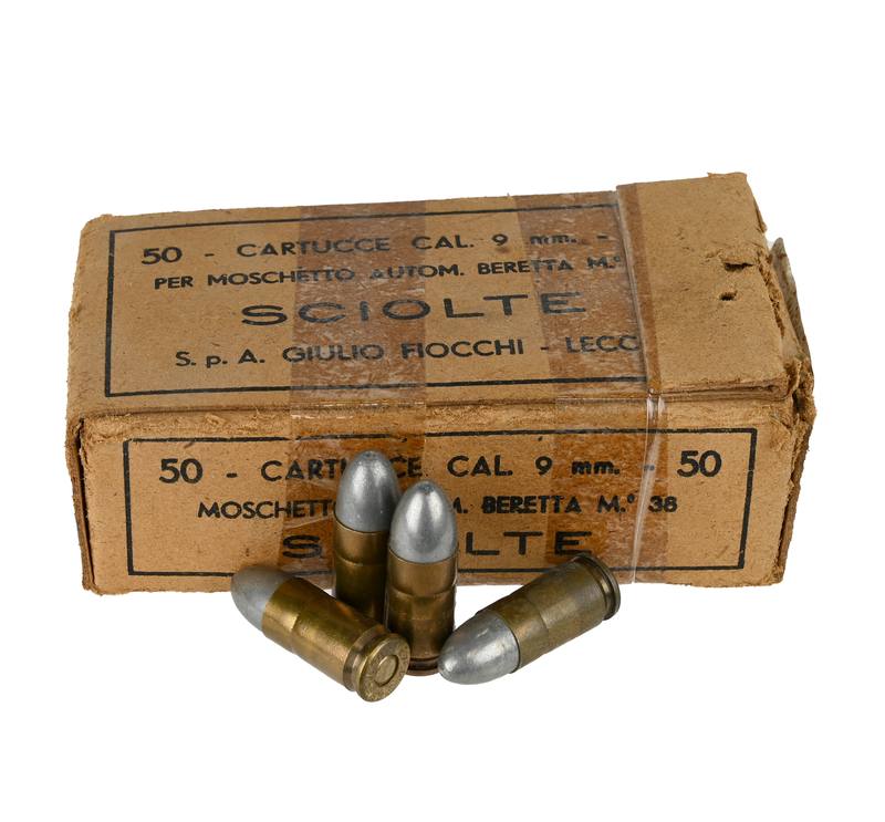 Buy Fiocchi 9mm SPA Beretta M38 50 Rounds in NZ New Zealand.