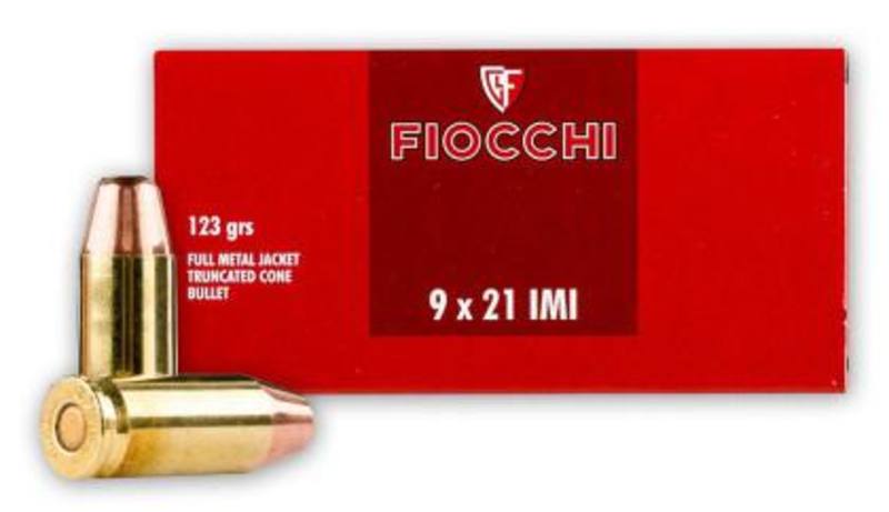 Buy Fiocchi 9x21 IMI 123gr FMJ 50 Rounds in NZ New Zealand.