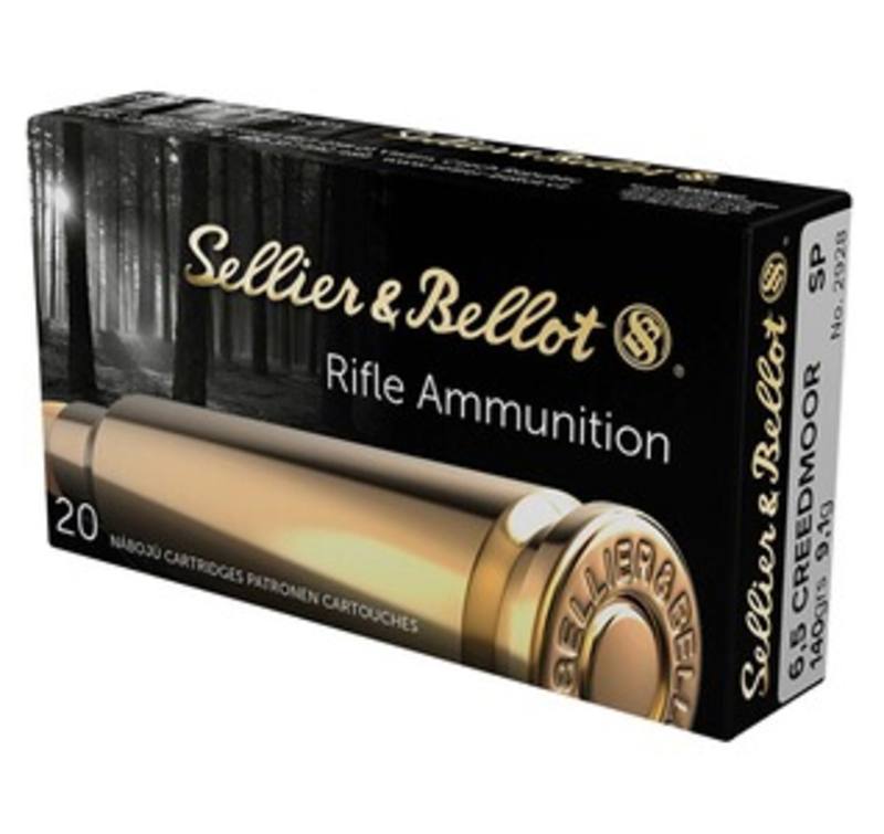 Buy 6.5 Creedmoor Sellior & Bellot 140GR, Soft-Point 20 Rounds in NZ New Zealand.