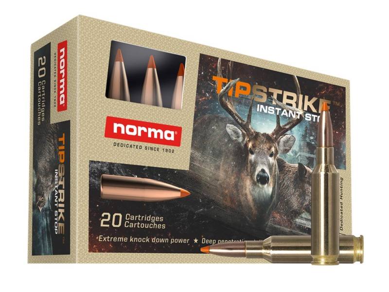 Buy Norma 6.5 Creedmoor Tipstrike 140gr Polymer Tip 20 Rounds in NZ New Zealand.