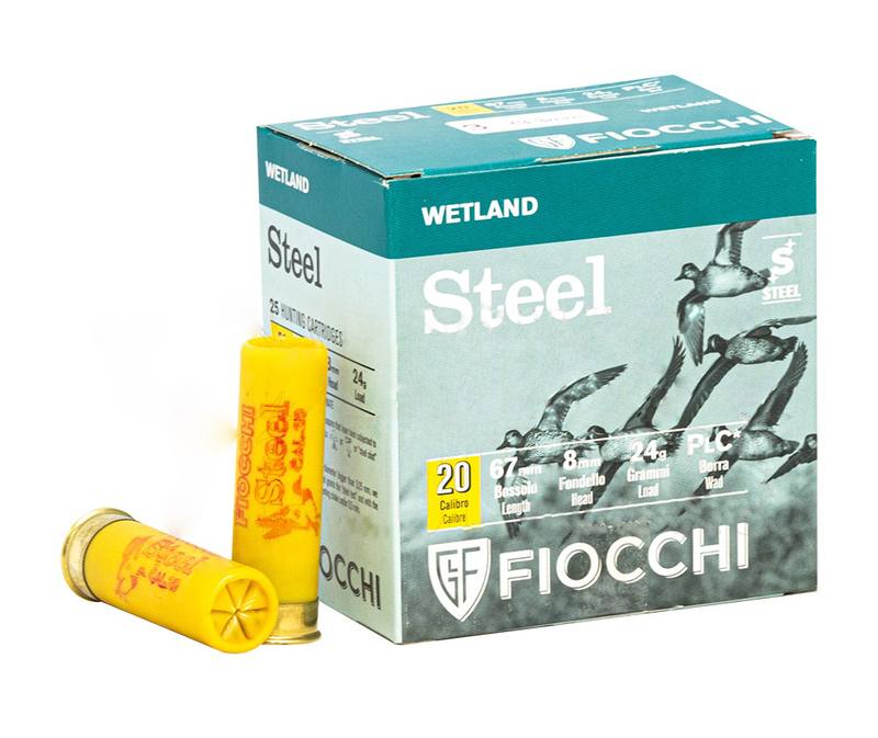 Buy Fiocchi 20ga #4 24gr 67mm Steel | 25 Rounds in NZ New Zealand.