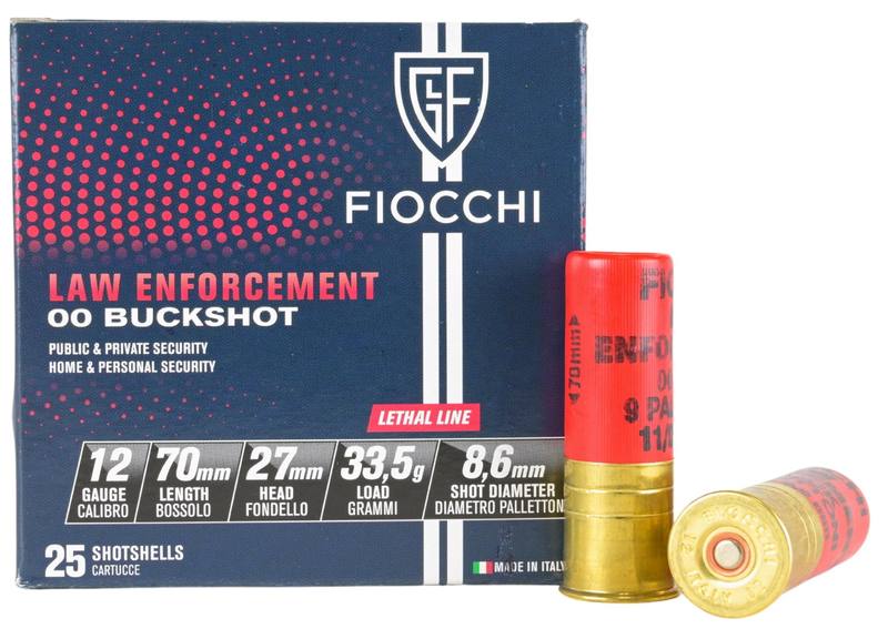 Buy Fiocchi 12ga #00 Buckshot 34gr 70mm 9 Pellets in NZ New Zealand.