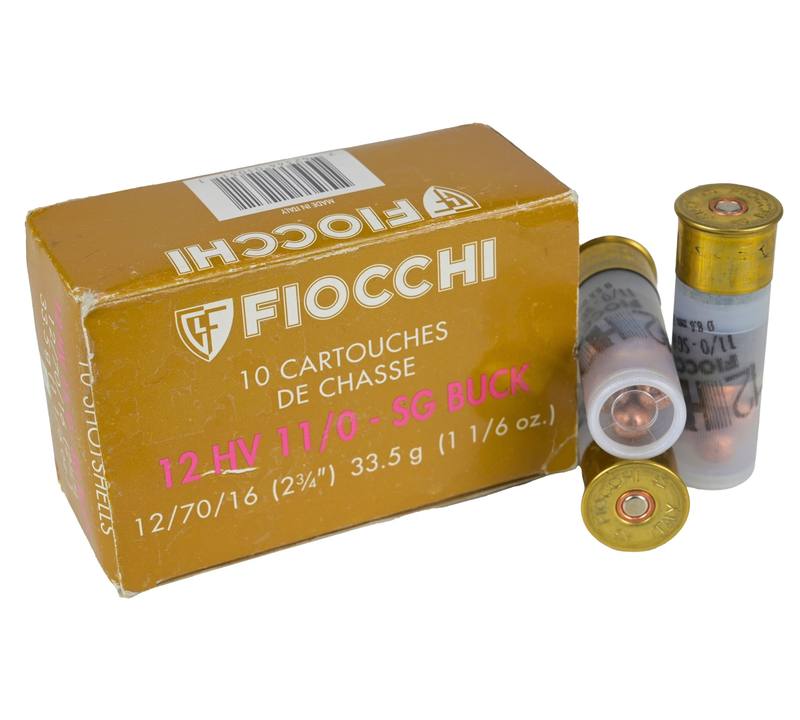 Buy Fiocchi 12ga SG Buck 33.5gr 70mm | 10 Rounds in NZ New Zealand.