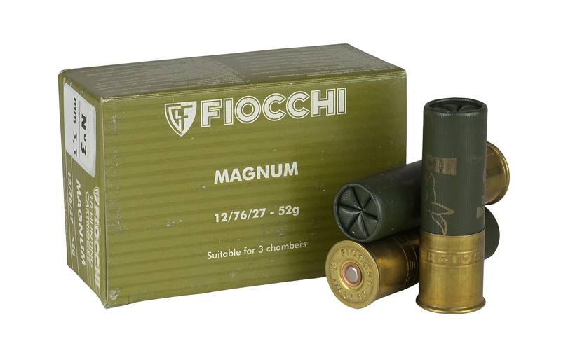 Buy Fiocchi 12ga Magnum 52gr #3 76mm 10 Rounds in NZ New Zealand.