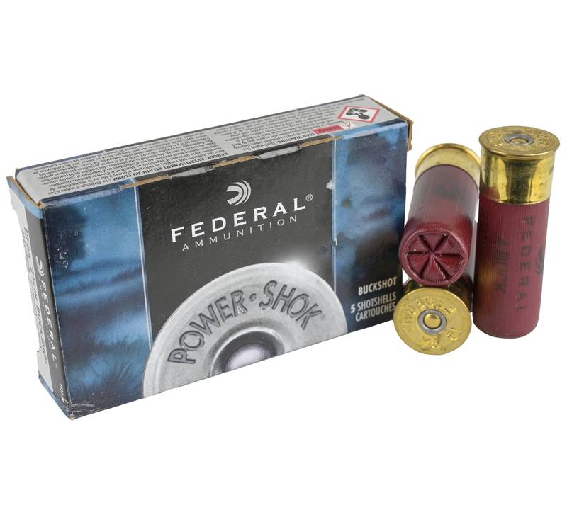 Buy Federal 12ga #4 70mm Buckshot Power-Shok | 5 Rounds in NZ New Zealand.