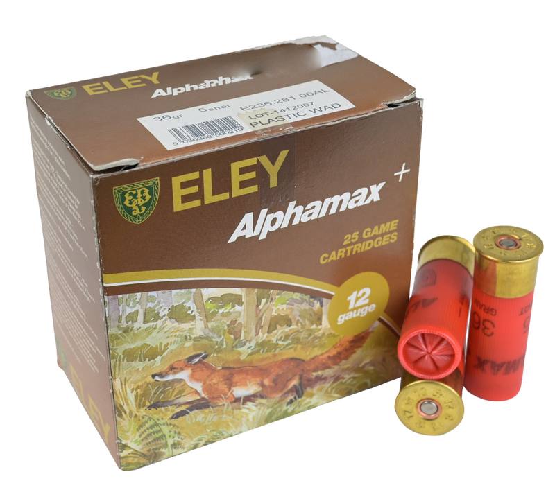 Buy Eley 12ga #5 36gr 70mm Alphamax Plus | 25 Rounds in NZ New Zealand.