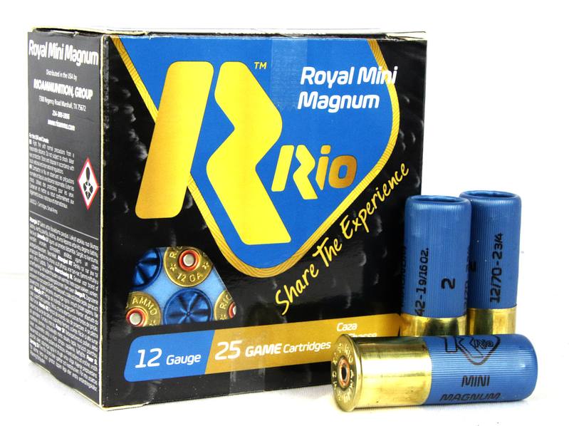 Buy Rio 12ga #2 42gr 70mm Royal Mini Magnum in NZ New Zealand.