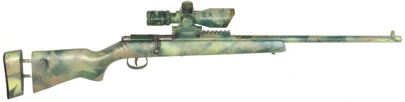 Buy 22 Anschutz Single Shot Blued Camo with Scope in NZ New Zealand.