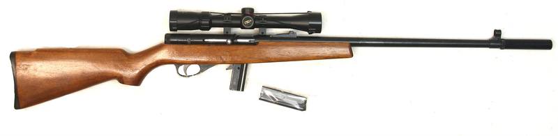 Buy 22 Fast Deer Blued Wood 20" with Silencer in NZ New Zealand.