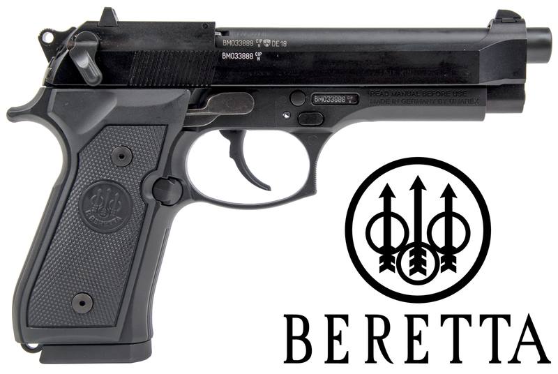 Buy .22 LR Beretta 92FS: Blued/Synthetic in NZ New Zealand.