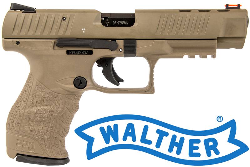 Buy .22 LR Walther PPQ M2 with 5" Barrel: Flat Dark Earth in NZ New Zealand.