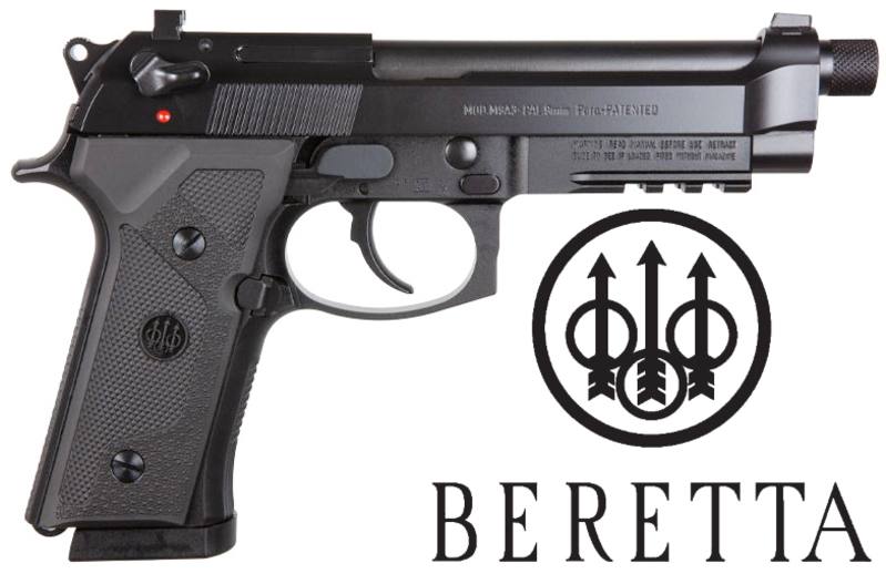 Buy 9mm Beretta M9A3 with Threaded Barrel: Black in NZ New Zealand.