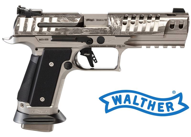 Buy 9mm Walther Q5 Match SF "The Patriot" Stainless 5" in NZ New Zealand.