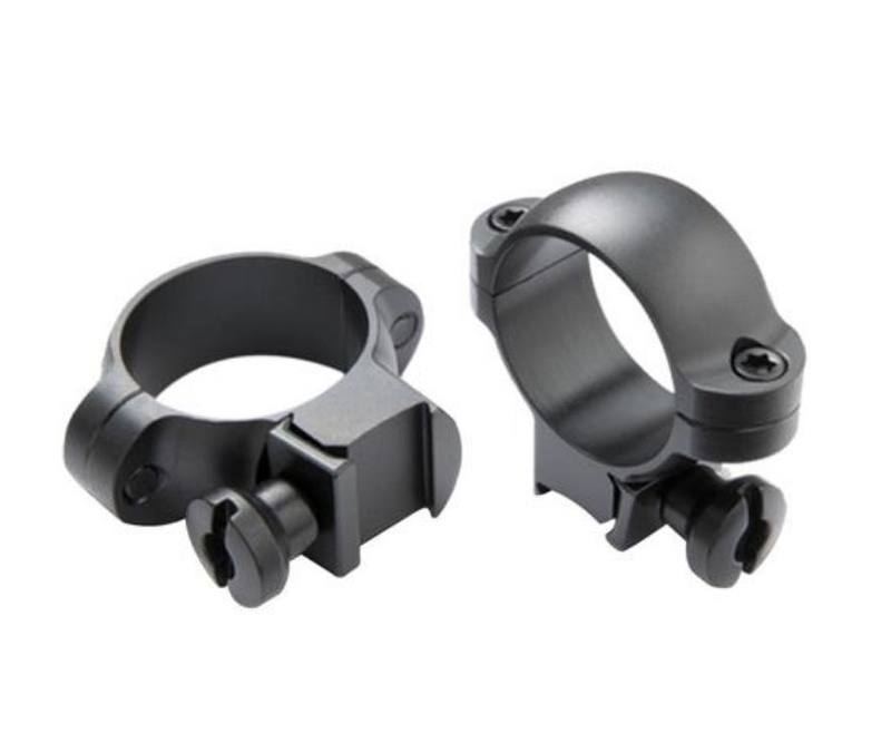 Buy Burris Rimfire 3/8 Dovetail 1” Steel Rings | Choose Height & Finish in NZ New Zealand.