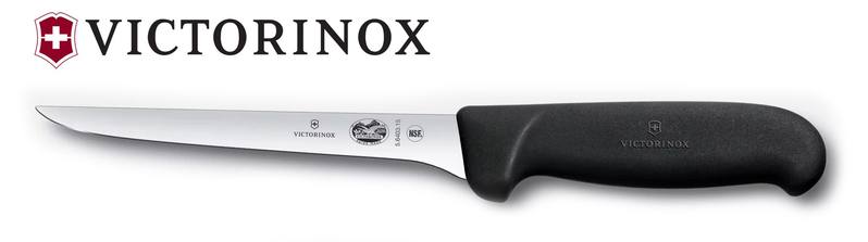 Buy Victorinox Fibrox Boning Knife 15cm Black in NZ New Zealand.