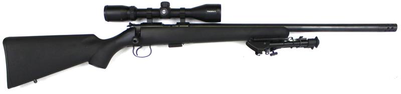 Buy 22 CZ 455 Blued Synthetic with Heavy Barrel, 3-9x40 Scope, Bipod in NZ New Zealand.