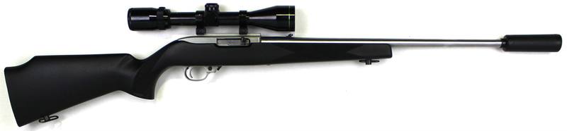 Buy 22 Ruger 10/22 Stainless Synthetic 18" with 3-9x40 Scope & Silencer in NZ New Zealand.