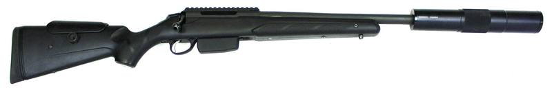 Buy 308 TIikka T3 Varmint Cerakot Synthetic with Silencer in NZ New Zealand.