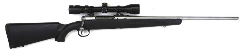 Buy 223 Savage Axis Stainless Synthetic 22" with 3-9x40 Scope in NZ New Zealand.