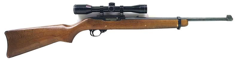 Buy 22 Ruger 10/22 Blued Wood 18.5" with 4x32 Scope in NZ New Zealand.