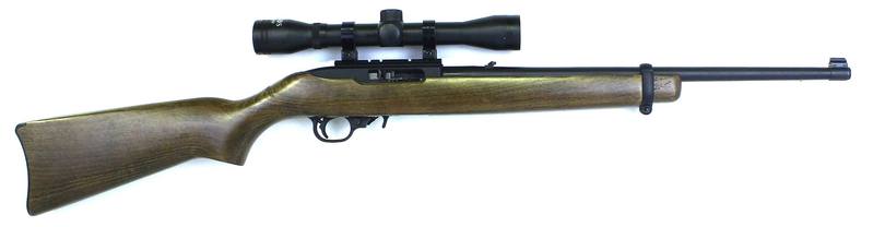 Buy 22 Ruger 10/22 Blued Wood 18.5" in NZ New Zealand.