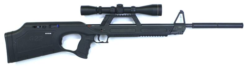 Buy 22 Walther G22 with Scope & Silencer in NZ New Zealand.