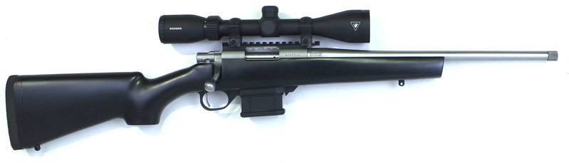 Buy 7.62x39 Howa 1500 Stainless Synthetic 16" Threaded with Scope in NZ New Zealand.