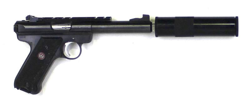 Buy 22 Ruger MK3 with Silencer & Case in NZ New Zealand.