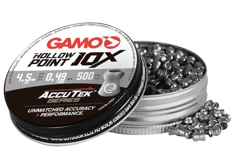 Buy Gamo .177 10X Multishot Hollow Point AccuTek 7.5gr Pellets in NZ New Zealand.