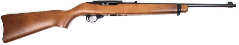 Buy 22 Ruger 10/22 Blued Wood Threaded in NZ New Zealand.