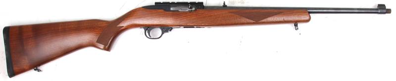 Buy 22 Ruger 10/22 Blued Wood Deluxe Threaded in NZ New Zealand.