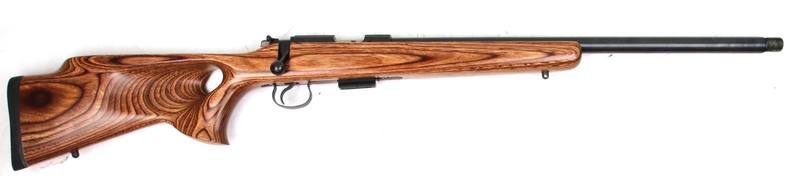 Buy 17hmr CZ 455 Blued Laminate Threaded in NZ New Zealand.