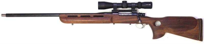 Buy 308 Parker Hale 1200 Target Blued Wood Left Hand with Scope in NZ New Zealand.