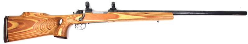 Buy 243 Custom Mauser Target Blued Laminate 26" with Heavy Barrel in NZ New Zealand.