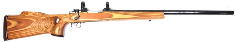 Buy 243 Custom Mauser Target Blued Laminate 26" with Heavy Barrel in NZ New Zealand.