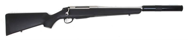 Buy 223 Tikka T3x Stainless Synthetic 16" with Silencer in NZ New Zealand.