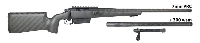 Buy 7mm PRC & 300 WSM Hardy Hybrid Rifle Barrel & Bolt Package in NZ New Zealand.