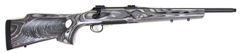 Buy 308 Sauer 100 Blued Laminate Thumbhole Stock 16" Threaded in NZ New Zealand.