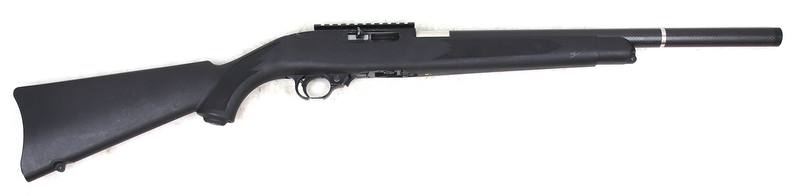 Buy 22 Ruger 10/22 Blued Synthetic with Carbon Barrel Silencer in NZ New Zealand.
