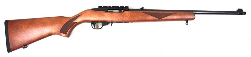 Buy 22 Ruger 10/22 Deluxe Blued Wood | Threaded in NZ New Zealand.