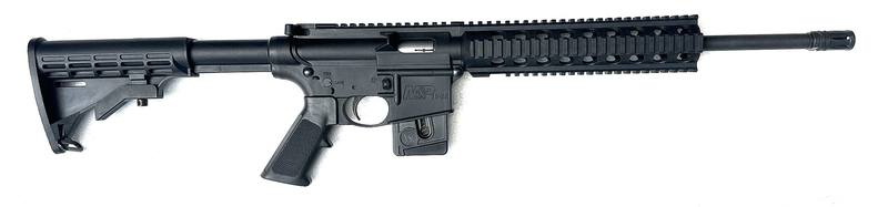Buy 22 S&W M&P 15-22 Blued Synthetic with Muzzle Brake in NZ New Zealand.