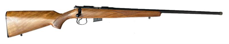 Buy 17hmr CZ 452-2E American Blued Wood Threaded in NZ New Zealand.