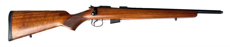Buy 17hmr CZ 452-2E Varmint Blued Wood Threaded in NZ New Zealand.