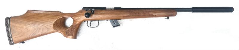 Buy 22 Anschutz 1417 XIV Blued Wood Threaded in NZ New Zealand.