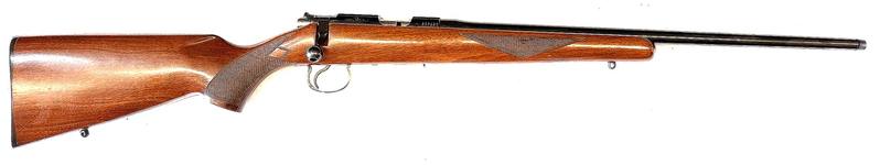 Buy 22 CZ 452-2E American Blued/Wood Threaded in NZ New Zealand.