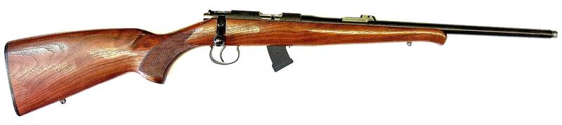 Buy 22 CZ Mod 452-2E Blued/Wood Threaded in NZ New Zealand.