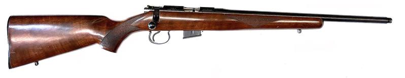 Buy 17HMR CZ 452-2E Blued/Wood Threaded in NZ New Zealand.