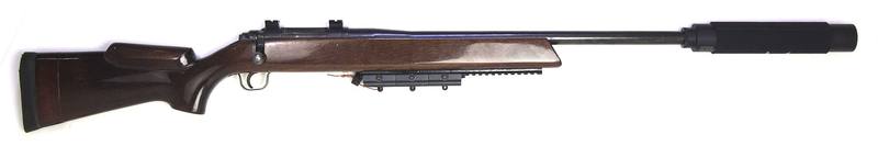 Buy 308 Omark Model 44 27" with Silencer in NZ New Zealand.