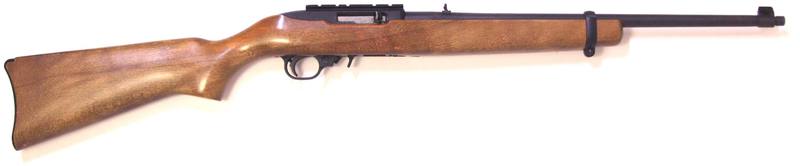 Buy 22 Ruger 10/22 Blued Wood 16" Threaded in NZ New Zealand.