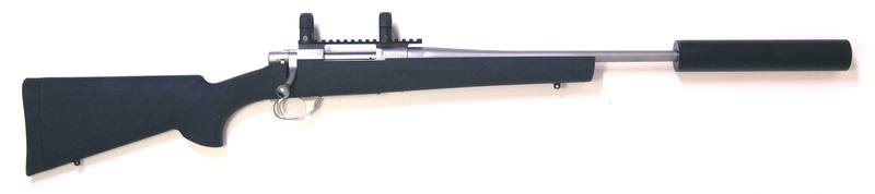 Buy 308 Howa 1500 Stainless Synthetic with Silencer & Rings in NZ New Zealand.